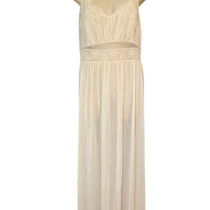 Ivory Bridal Vintage Lace Nightgown